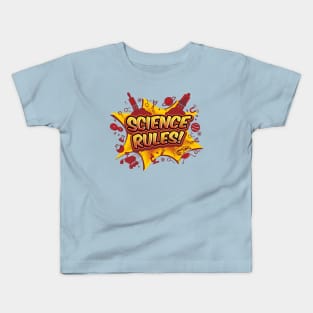 Science Rules! Kids T-Shirt